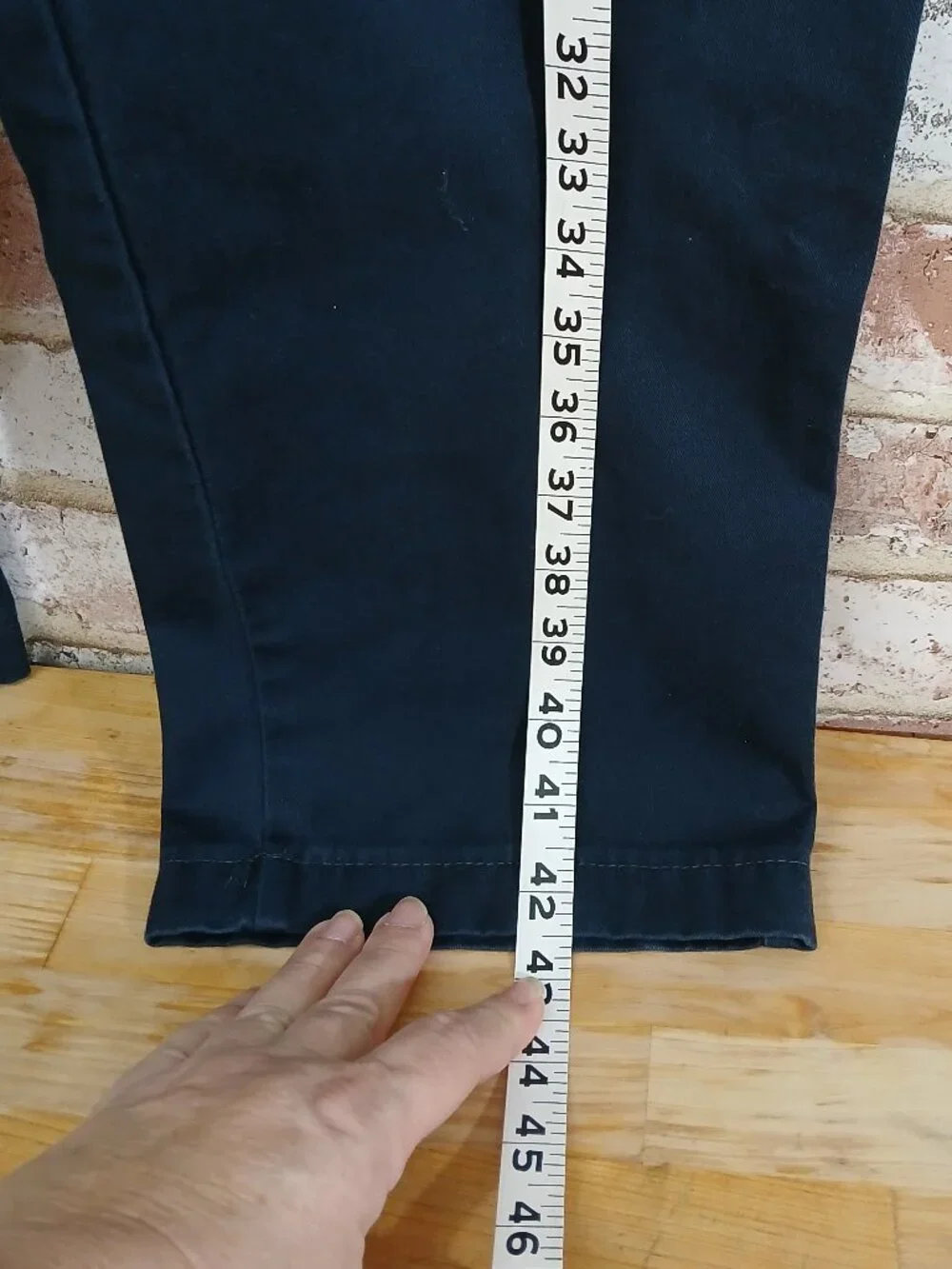 Lands End Kids Navy School Uniform Pants - Size 20
